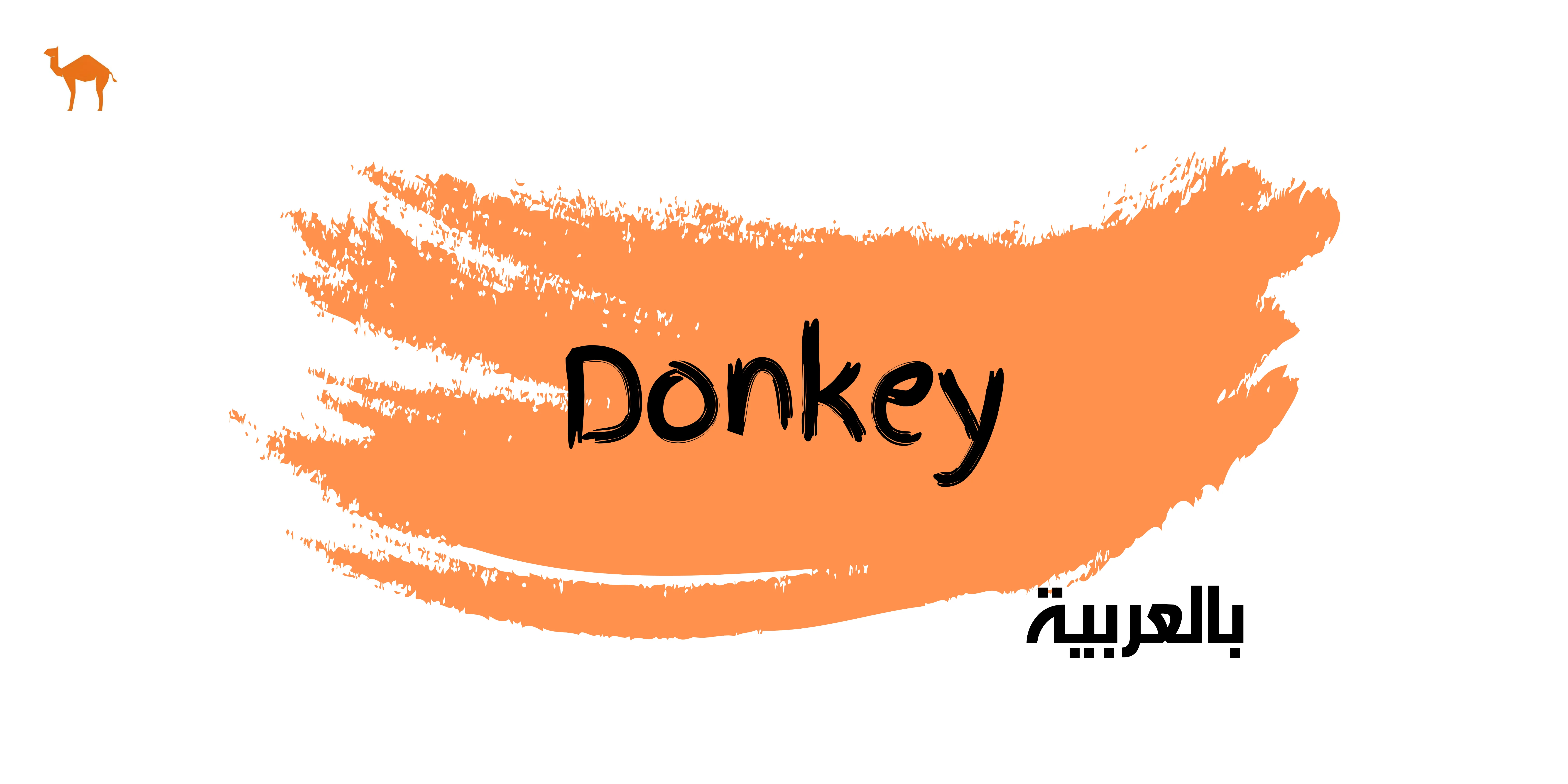 How to Say 'Donkey' in Arabic | eArabic